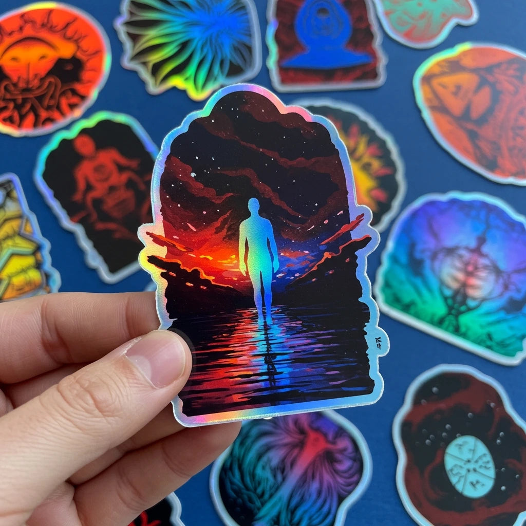Calcomanía Holográfica